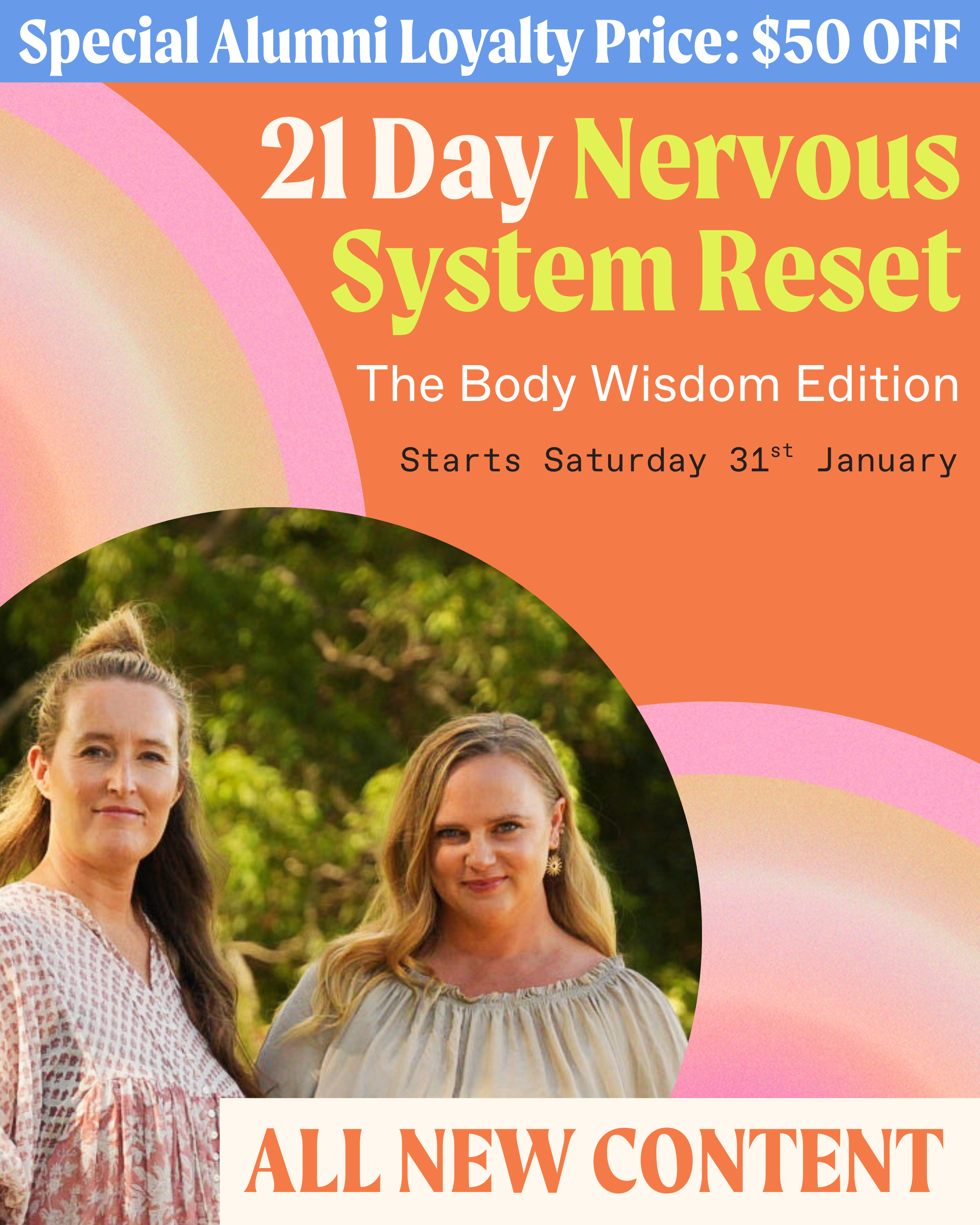 21 Day Nervous System Reset: Program Access for Alumni