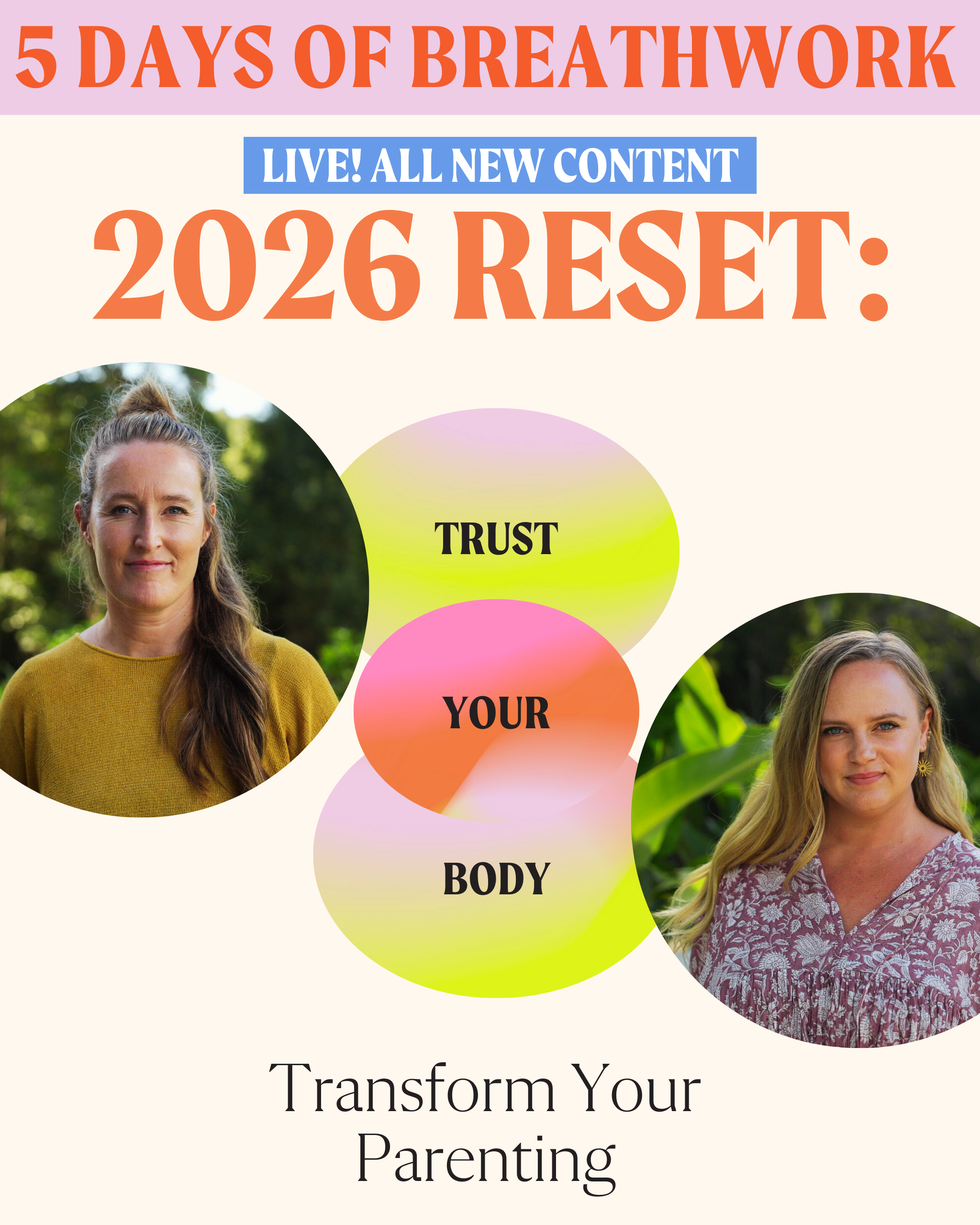 2026 Reset Program Access: Trust Your Body. Transform Your Parenting.